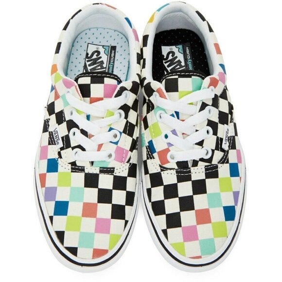 VANS MoMA Edition Check ComfyCush Sneakers 8 NIB - Picture 1 of 5